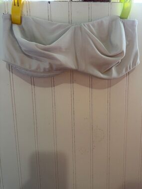 Strapless Bandeau strapless bra white 36DD